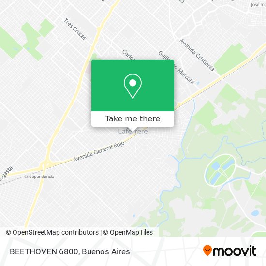 Mapa de BEETHOVEN 6800