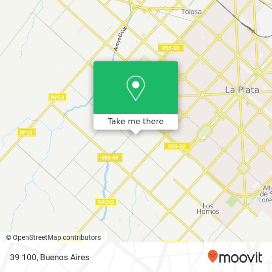 Mapa de 39 100