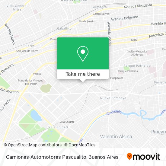Camiones-Automotores Pascualito map
