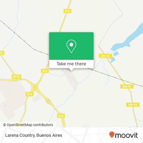 Larena Country map