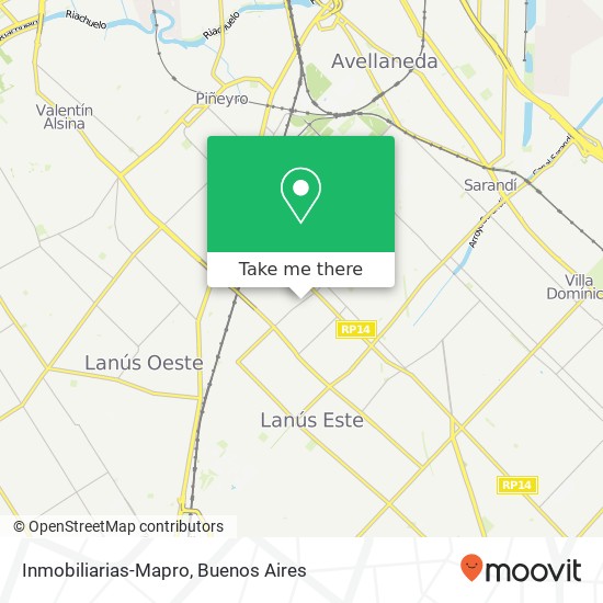 Inmobiliarias-Mapro map