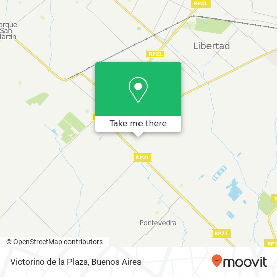 Mapa de Victorino de la Plaza