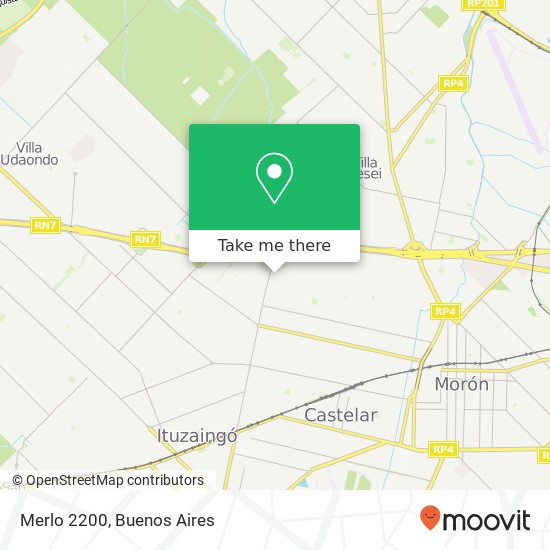 Merlo 2200 map