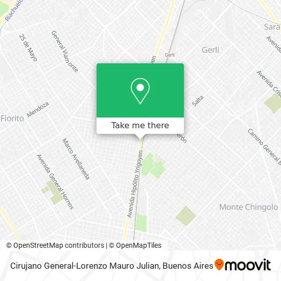Mapa de Cirujano General-Lorenzo Mauro Julian