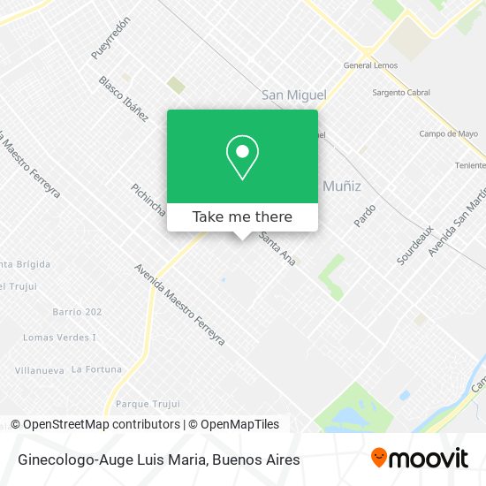 Mapa de Ginecologo-Auge Luis Maria