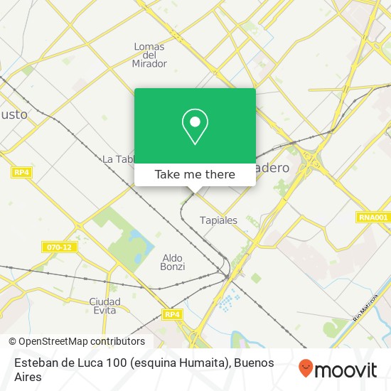 Esteban de Luca 100 (esquina Humaita) map