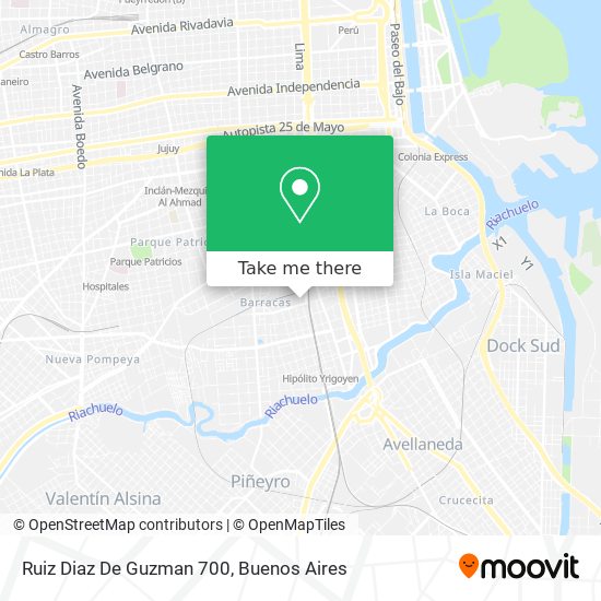 Ruiz Diaz De Guzman 700 map