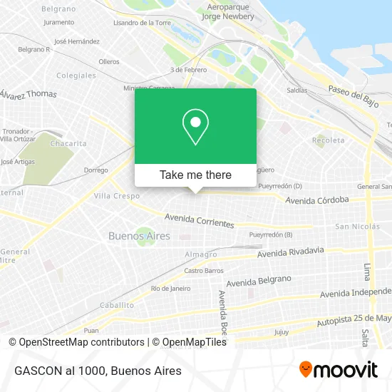 GASCON al 1000 map