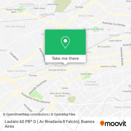 Lautaro 60 PBº  D ( Av  Rivadavia   R  Falcón) map