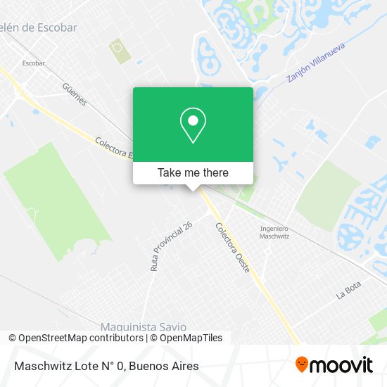 Mapa de Maschwitz Lote   N° 0