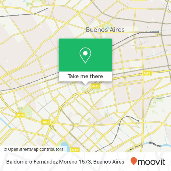 Baldomero Fernández Moreno 1573 map