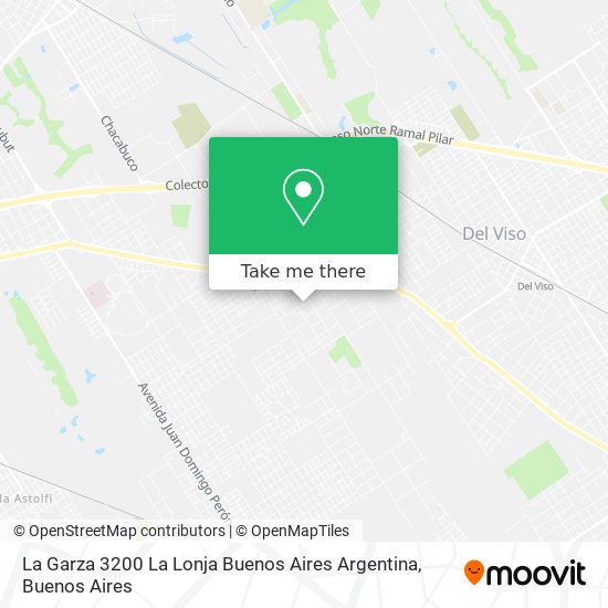La Garza 3200  La Lonja  Buenos Aires  Argentina map