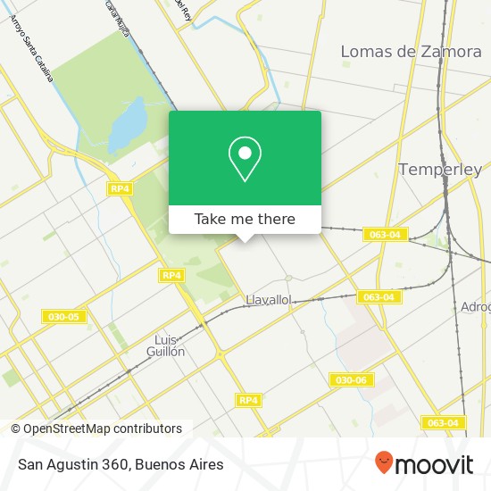 Mapa de San Agustin 360