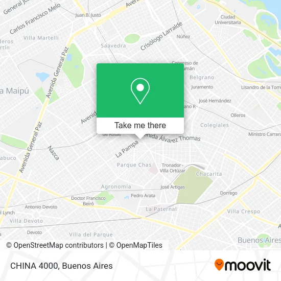 CHINA  4000 map