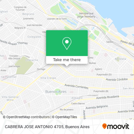 CABRERA  JOSE ANTONIO 4705 map