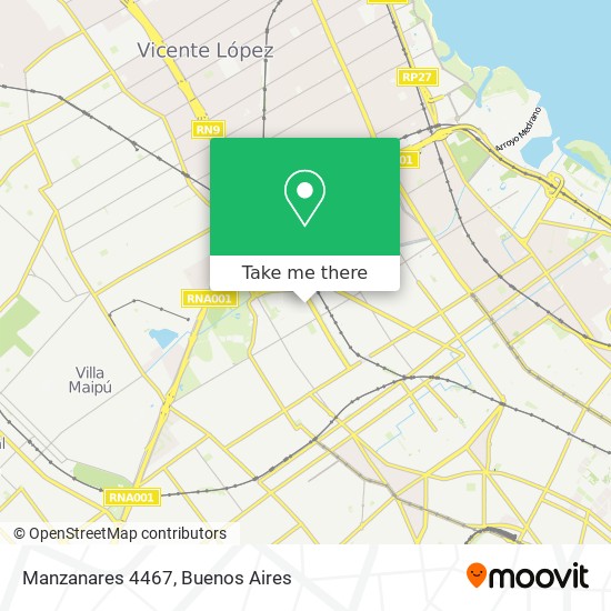 Mapa de Manzanares 4467