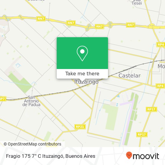 Fragio 175 7° C  Ituzaingó map