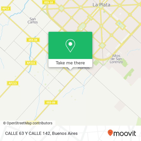 CALLE 63 Y CALLE 142 map