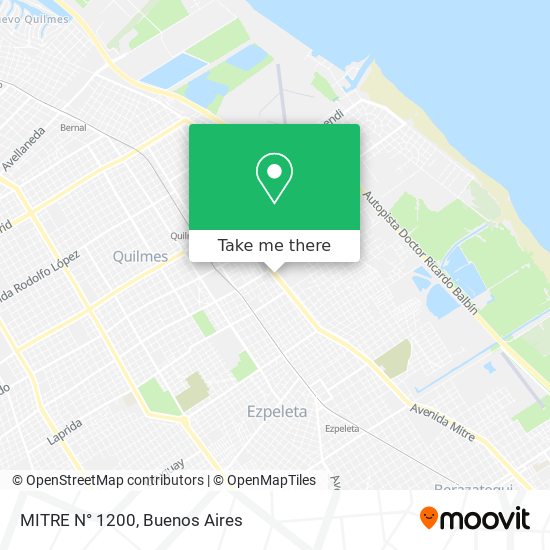 Mapa de MITRE N° 1200