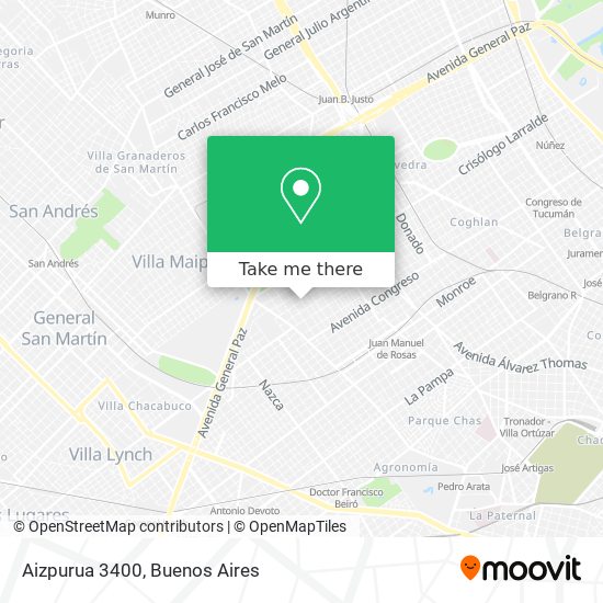 Mapa de Aizpurua 3400
