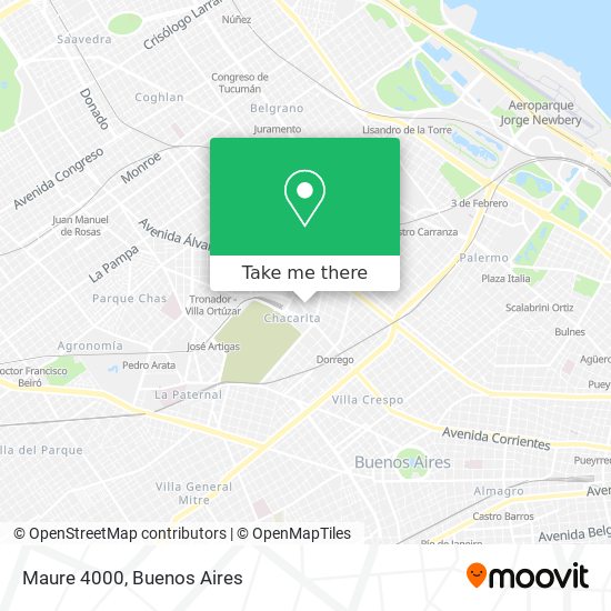 Maure 4000 map