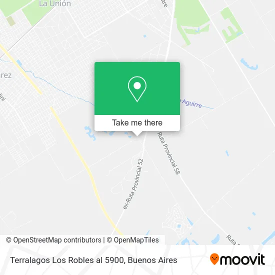 Terralagos   Los Robles  al 5900 map