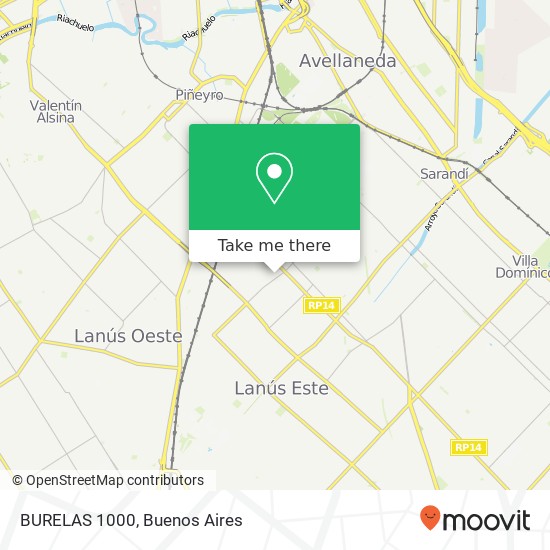 BURELAS 1000 map