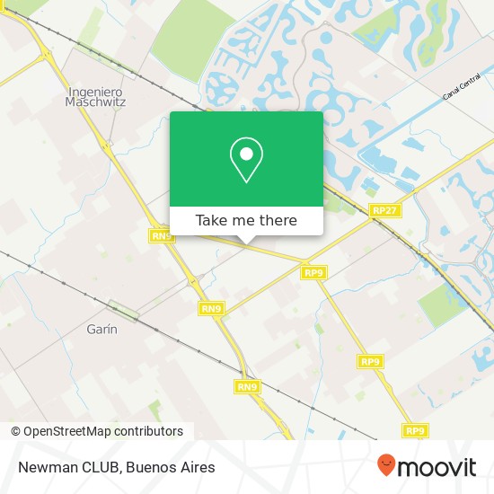 Newman CLUB map