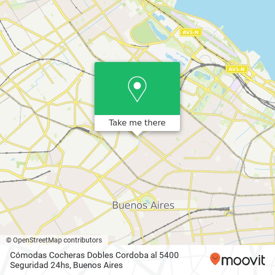 Cómodas Cocheras Dobles   Cordoba al 5400   Seguridad 24hs map