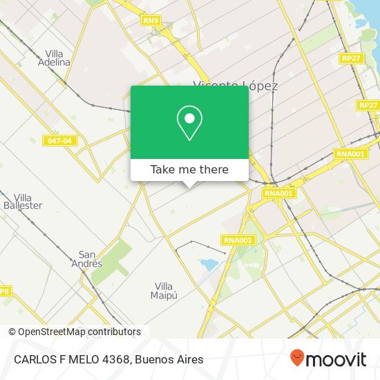 Mapa de CARLOS F  MELO 4368