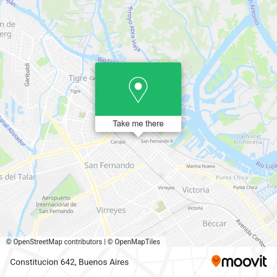 Constitucion  642 map