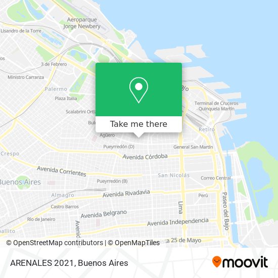 ARENALES     2021 map