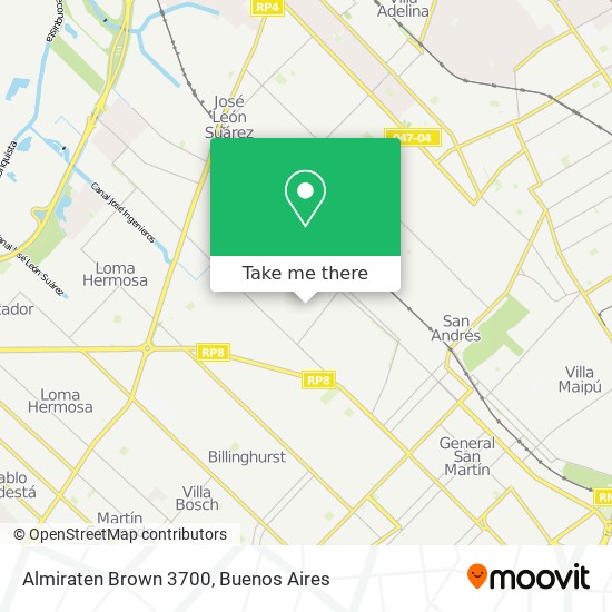 Almiraten Brown  3700 map