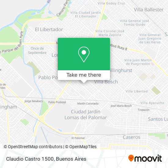 Claudio Castro 1500 map