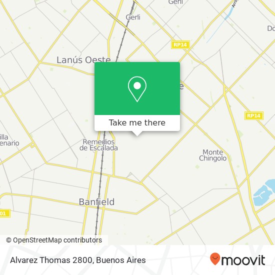 Alvarez Thomas 2800 map