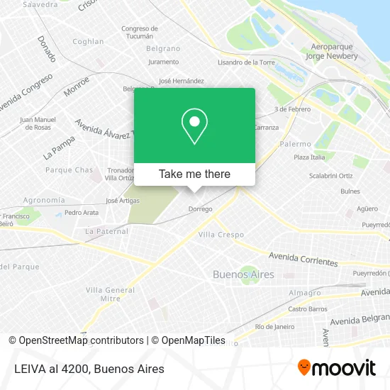 Mapa de LEIVA  al 4200