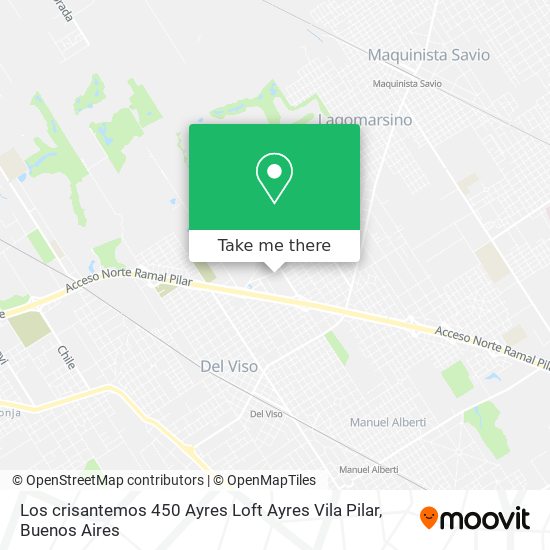 Los crisantemos 450 Ayres Loft   Ayres Vila  Pilar map