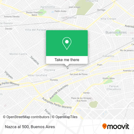 Mapa de Nazca al 500