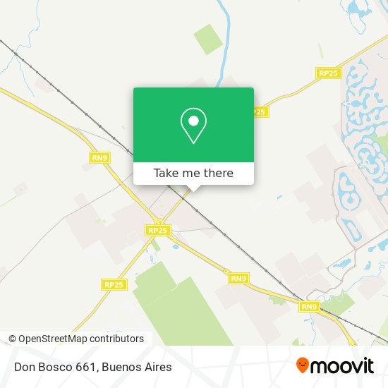 Don Bosco 661 map