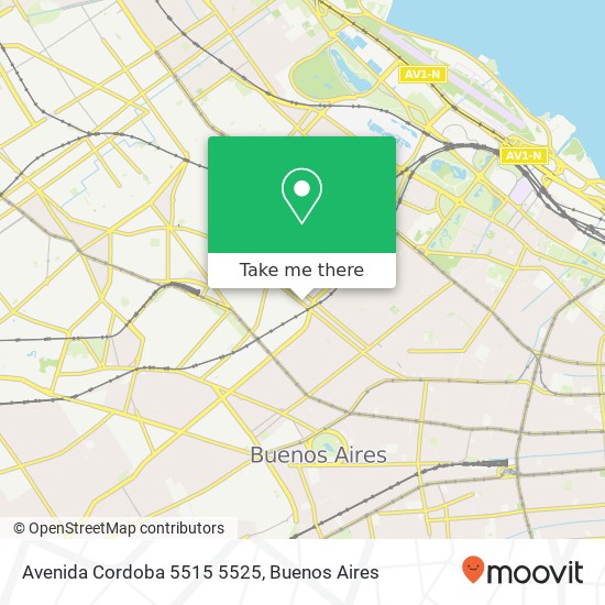 Avenida Cordoba 5515  5525 map