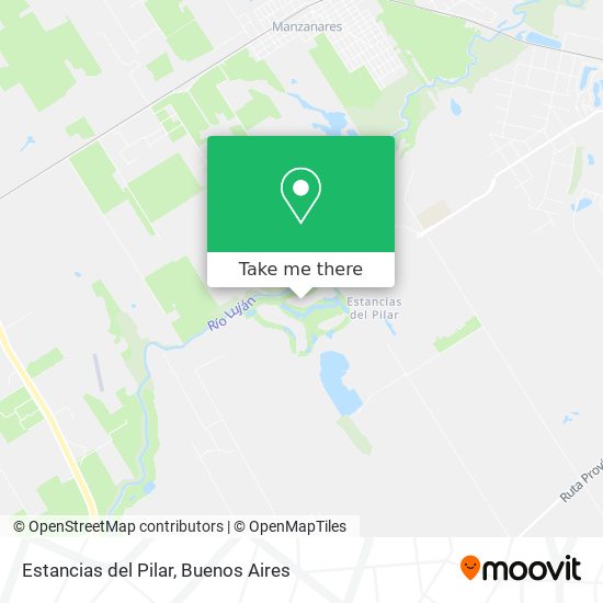 Mapa de Estancias del Pilar