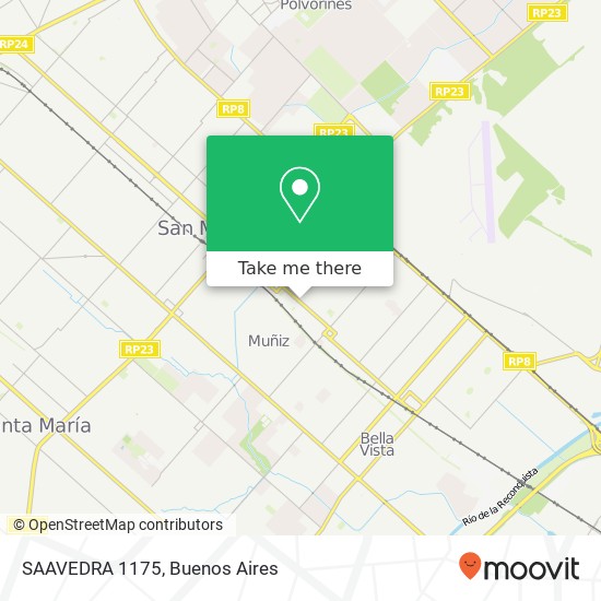 Mapa de SAAVEDRA  1175
