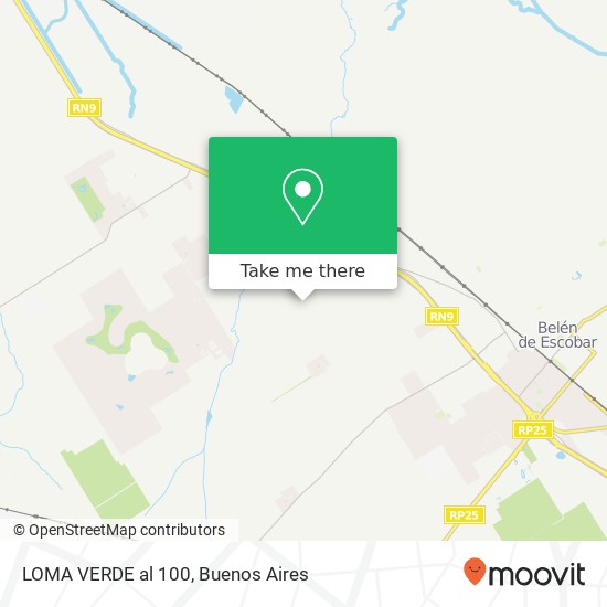 LOMA VERDE al 100 map