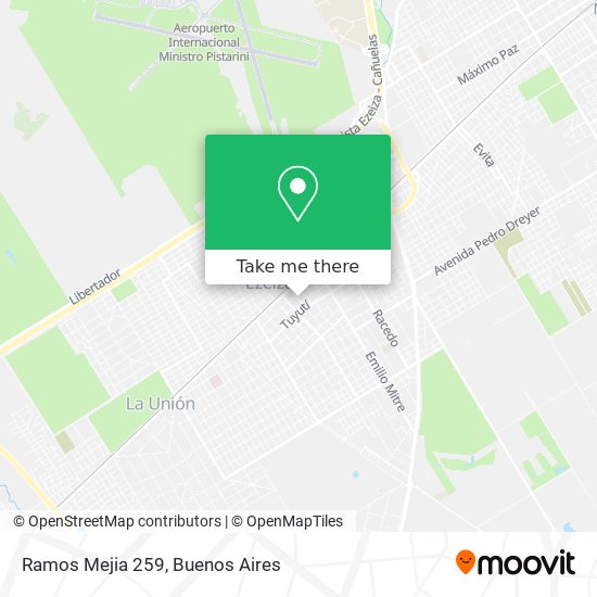 Ramos Mejia 259 map