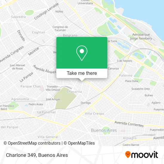 Charlone 349 map