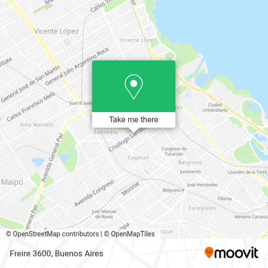 Freire 3600 map