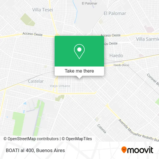 Mapa de BOATI al 400