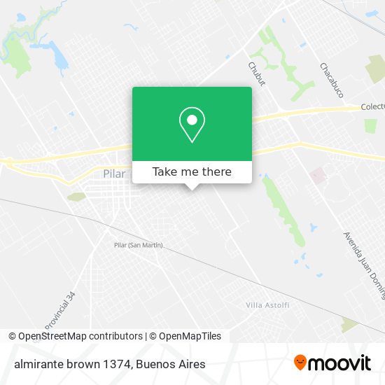 almirante brown 1374 map