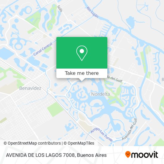 AVENIDA DE LOS LAGOS 7008 map