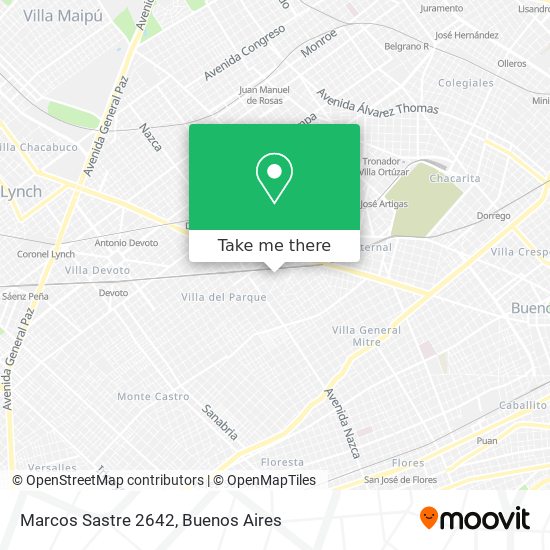 Marcos Sastre   2642 map